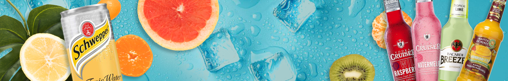 PREMIX, MIXERS & TONIC