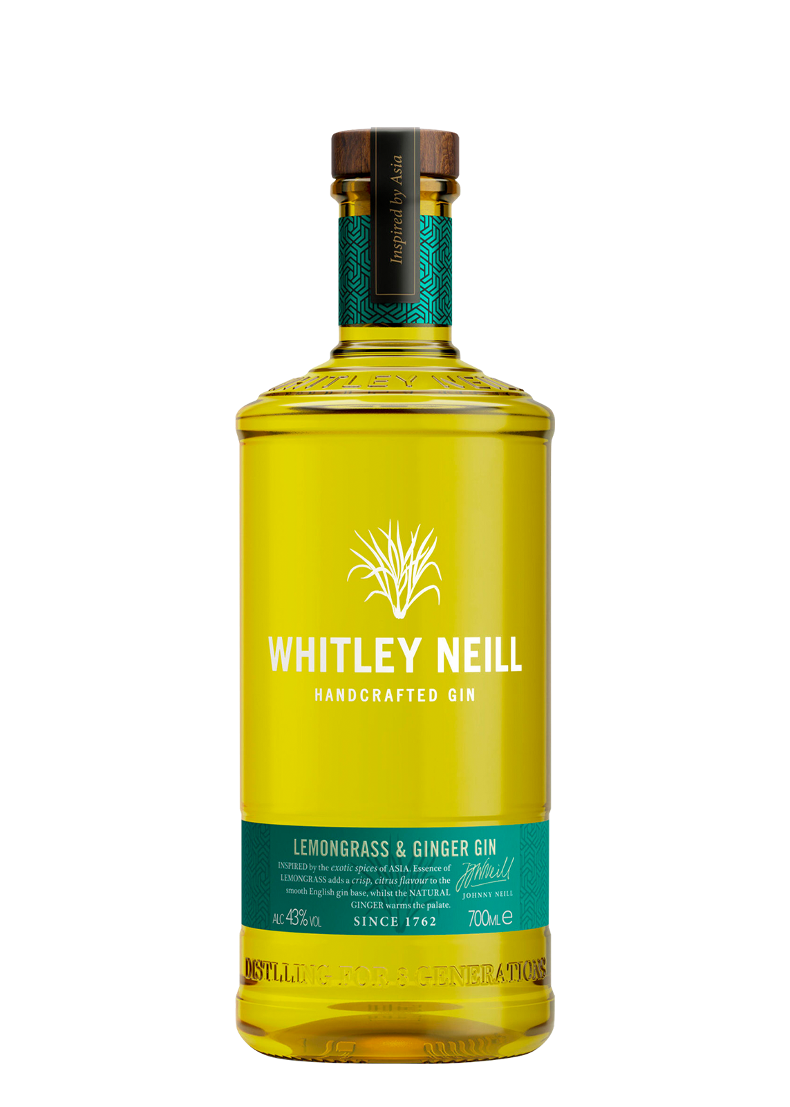 Whitley Neill Green Bottle Lamp