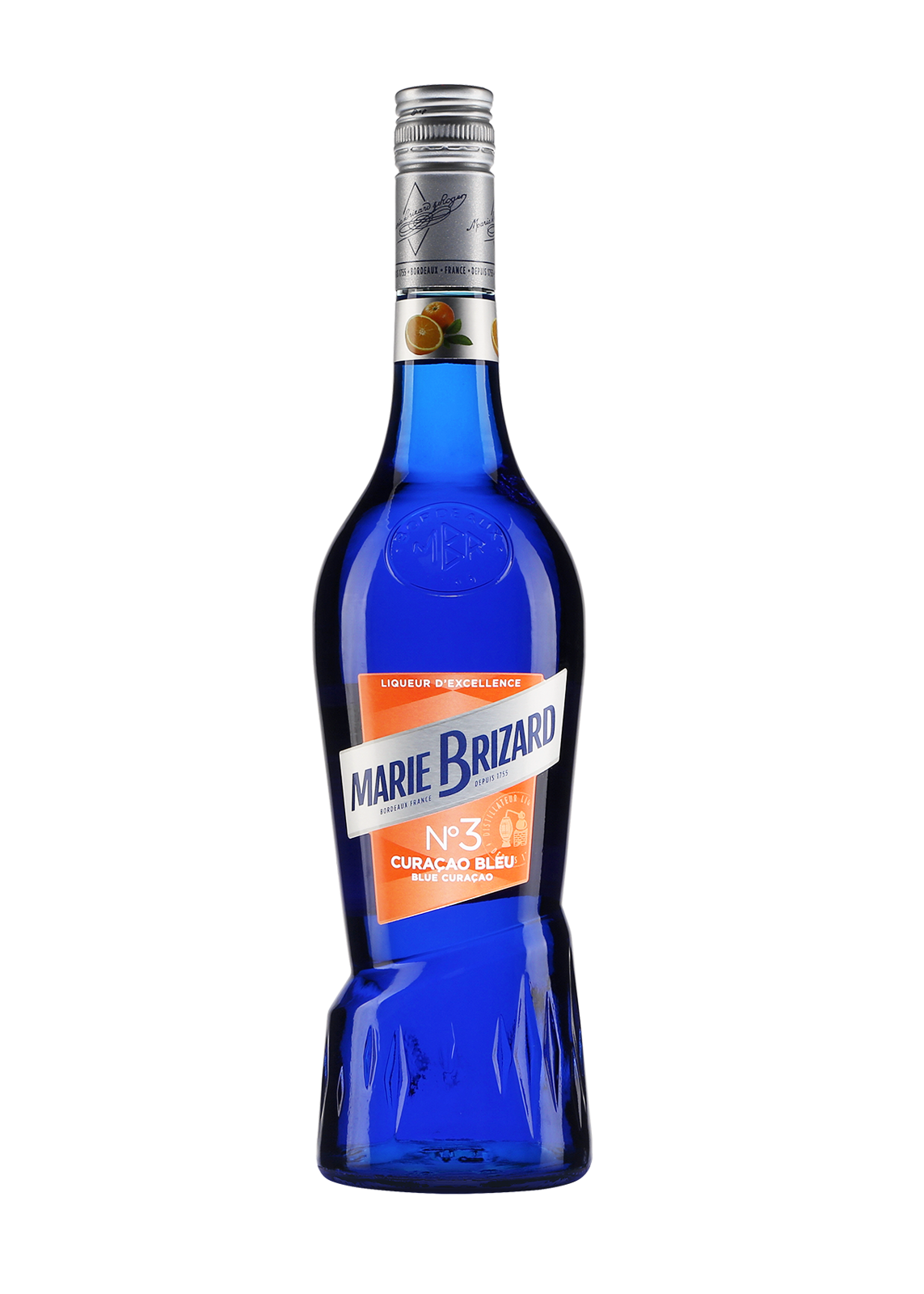 Ликер Marie Brizard, Curacao bleu, 0.7 л. Marie Brizard Blue Curacao. Ликер Блю Кюрасао Мари Бризар 0.7л. Liqueur Marie Brizard Curacao bleu 0.7 л.