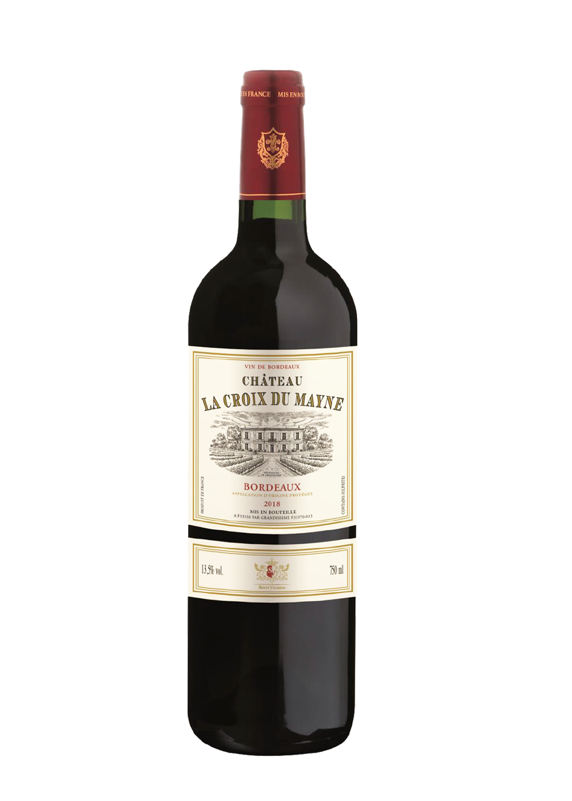 Chateau La Croix Du Mayne Bordeaux 75Cl Merlot Centaurus International