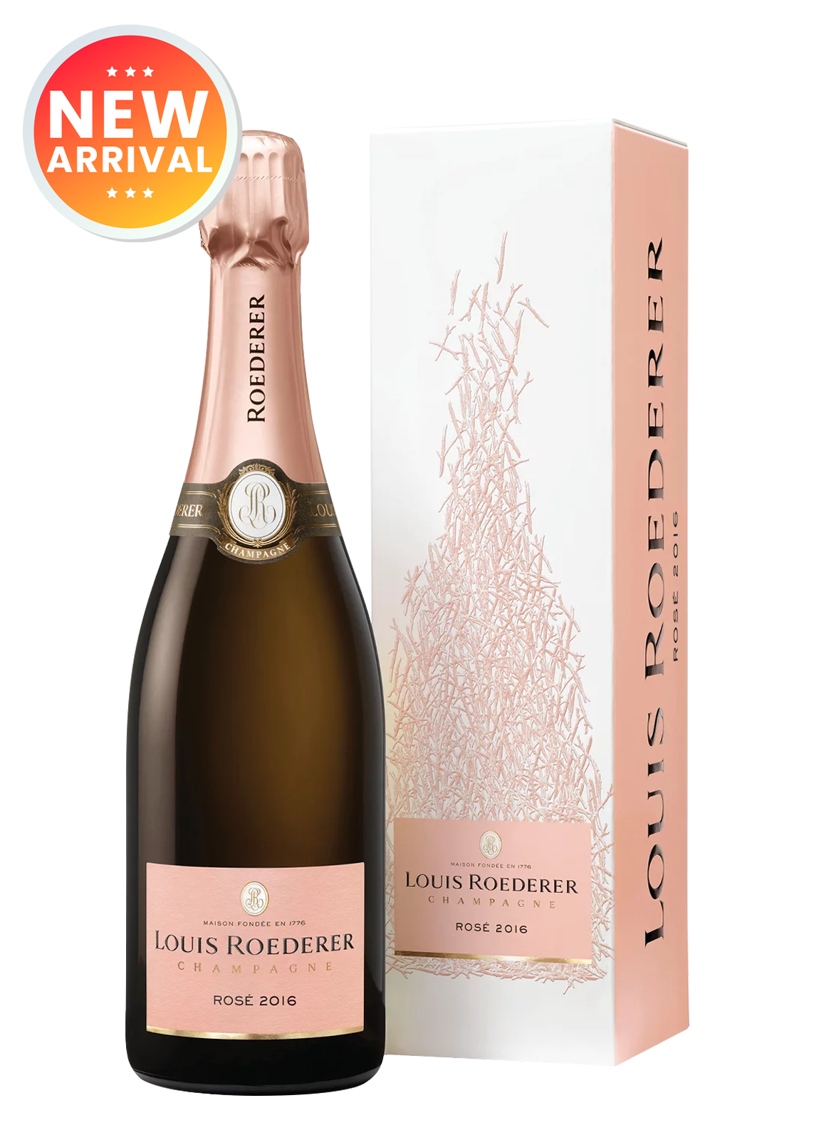 LOUIS RODERER シャンパン ROSE2016 Louis Roederer Brut Rosé 2016 750ml - Station Plaza Wine