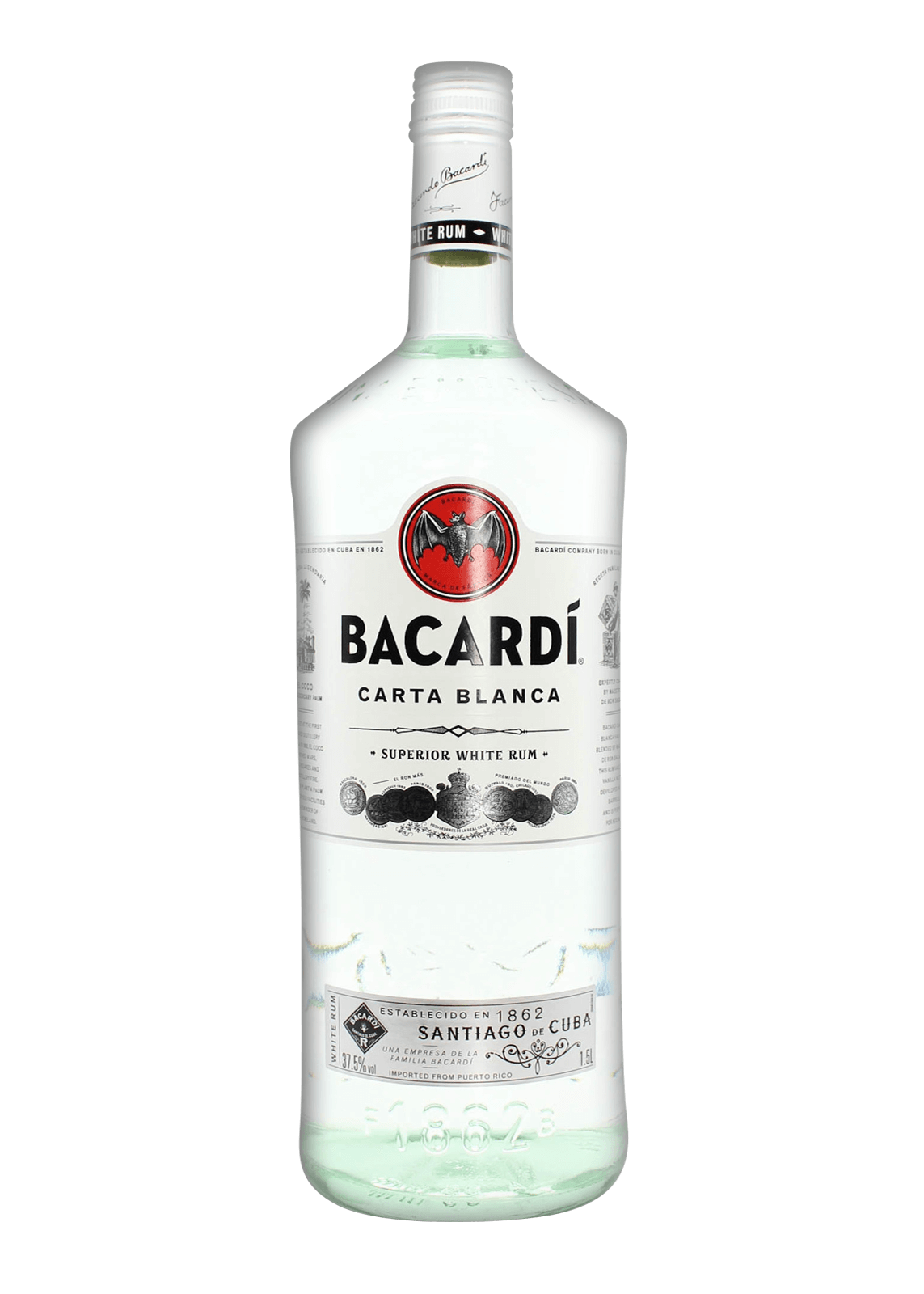 Bacardi White Rum 1 5 Ltrl Rom Nazvanie Magazina