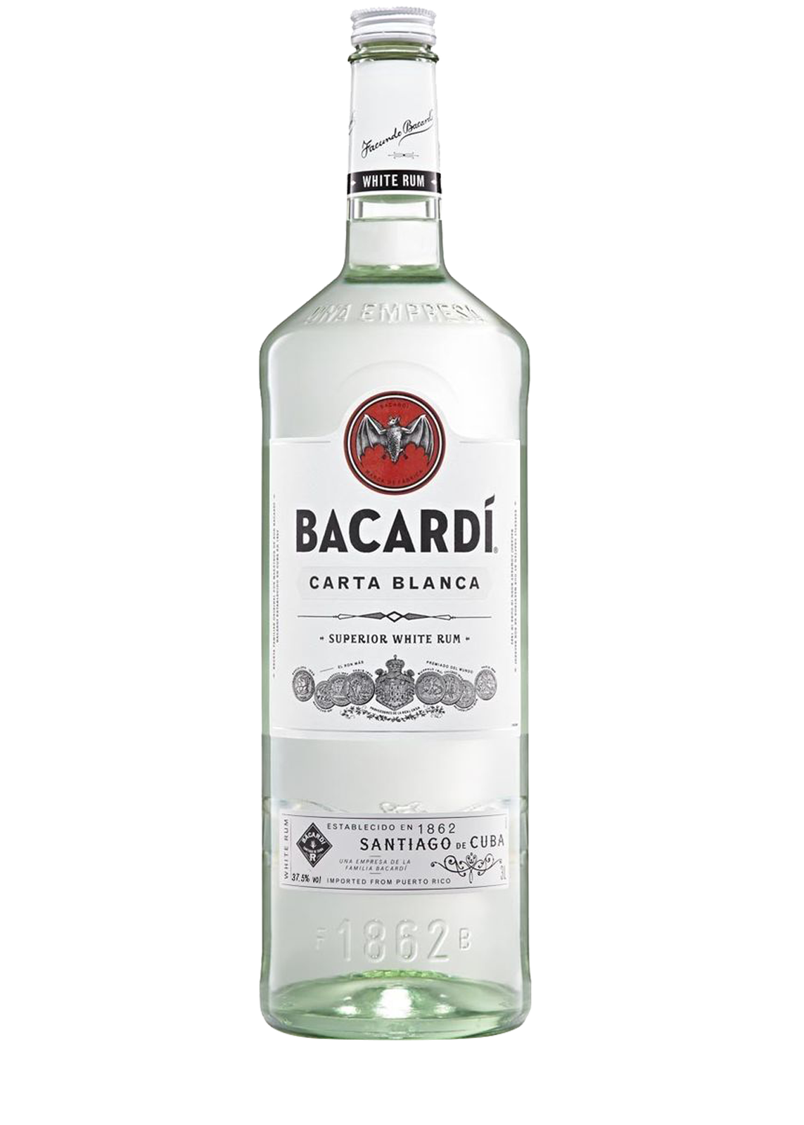 Bacardi White Rum 3 Ltr Rum Centaurus International