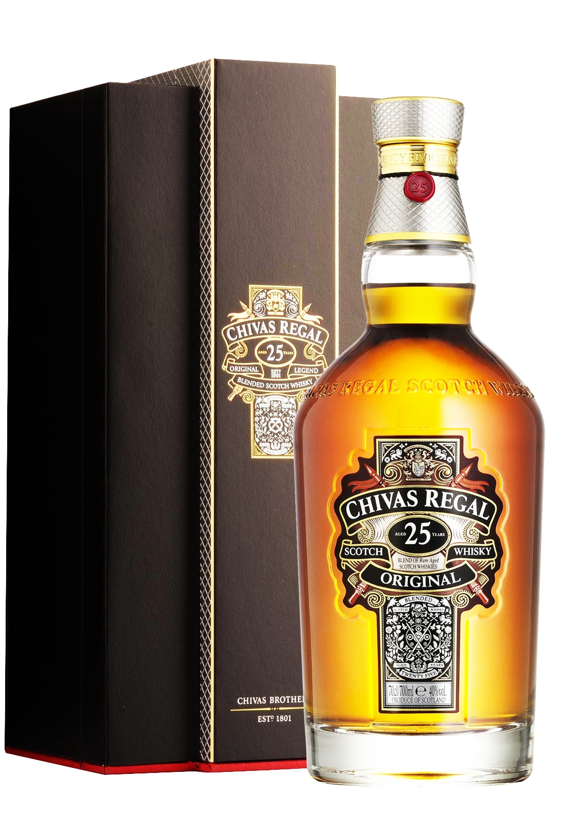 Chivas 25 Year Old Blended Scotch Whisky - Chivas Regal US