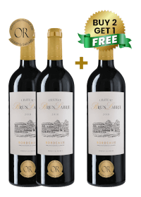 Chateau Brun Labrie Bordeaux Rouge 75Cl (Buy 2 Get 1 Free)