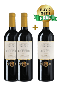 Chateau Le Retou Bordeaux Rouge 75Cl (Buy 2 Get 1 Free)