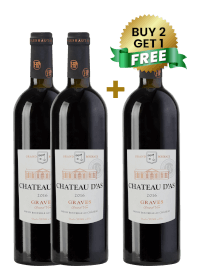 Chateau D As Graves Rouge 75Cl (Buy 2 Get 1 Free)