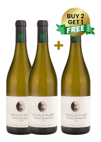 Domaine Du Bouchot Terres Blanches Pouilly-Fume Bio 75Cl (Buy 2 Get 1 Free)