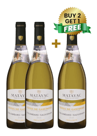 Matayac Cotes De Gascogne Colombard-Sauvignon 75Cl Buy 2 Get 1 Free)