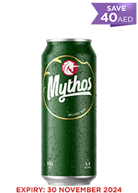 Mythos Beer Can 50Cl X 24 PROMO