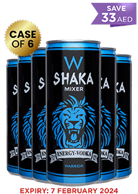 Shaka Mixer Energy Vodka Can 25Cl X 6 Cans Promo