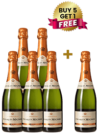 Charles Mignon Premium Reserve Brut 37.5Cl (Buy 5 Get 1 Free)