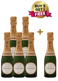 Laurent Perrier La Cuvee Brut 20Cl (Buy 5 Get 1 Free)