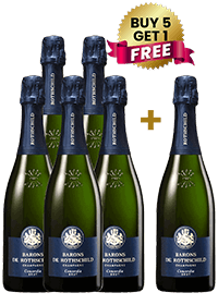 Barons De Rothschild Champagne Concordia Brut 75Cl (Buy 5 Get 1 Free)