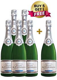 Charles De Cazanove Tradition Pere Et Fils Tete De Cuvee Brut 75Cl (Buy 5 Get 1 Free)