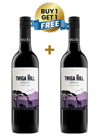 Twiga Hill Merlot 75Cl (Buy 1 Get 1 Free)