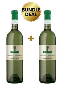 2 Btls Marani Rkatsiteli-Chardonnay Dry White 75Cl Promo