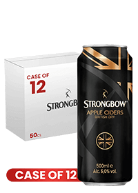 Strongbow Cider Can 50 Cl. X 12 Case