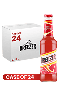 Bacardi Breezer Rubygrapefruit 27.5Cl X 24 Case