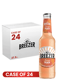 Bacardi Breezer Peach Btl 27.5 Cl X 24 Case