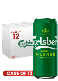 Carlsberg Can 50 CL X 12 Case