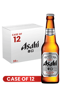 Asahi Super Dry Btl 33 CL X 12 Case