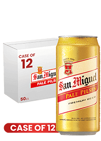 San Miguel Pale Pilsen Can 50 CL X 12 Case