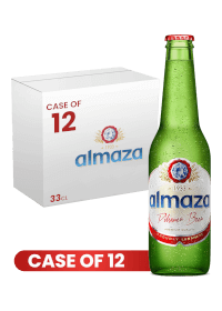 Almaza Beer Btl 33 CL X 12 Case
