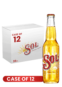 Sol Beer Btl 33 CL X 12 Case