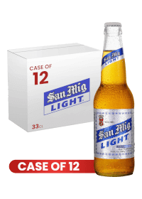 San Miguel Light Btl 33 CL X 12 Case