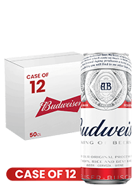 Budweiser Can 47.3 CL X 12 Case