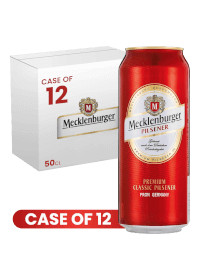 Mecklenburger Pilsener Can 50 CL X 12 Case