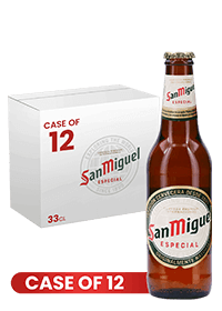 San Miguel Premium Especial Bottle 33 CL X 12 Case
