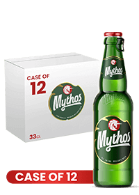 Mythos Beers Btl 33 Cl X 12 Case