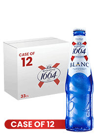 Kronenbourg 1664 Blanc Bottle 33cl X 12 Case