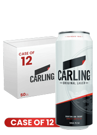 Carling Original Lager Can 50Cl X 12 Case