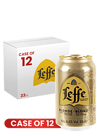 Leffe Blonde Can 33Cl X 12 Case