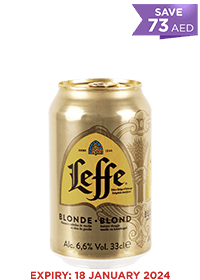 Leffe blonde 33cl Alc 6,6%