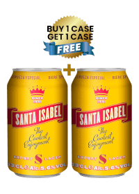 Santa Isabel Beer Can 33Cl Buy 1 Case Get 1 Case Free