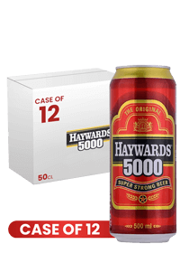 Haywards 5000 Beer Can 50 CL X 12 Case