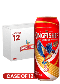 KingFisher Strong Can 50 CL X 12 Case