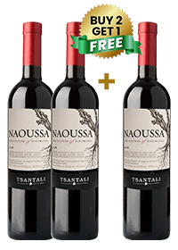 Tsantali Naoussa The Culture Of Xinomavro Dry Red 75Cl (Buy 2 Get 1 Free)