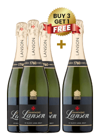Lanson Black Label Champagne 75Cl Buy 3 Get 1 Free