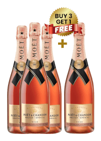 Moet & Chandon Nectar Imperial Rose 75Cl Buy 3 Get 1 Free