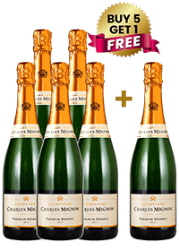 Charles Mignon Premium Reserve Brut 75Cl (Buy 5 Get 1 Free)