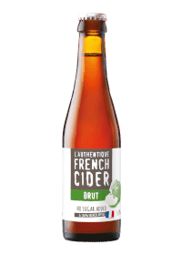 L'authentique French Cider Brut Btl 33Cl