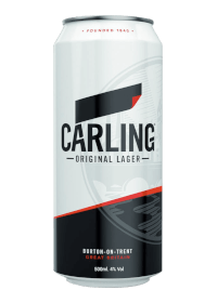 Carling Original Lager Can 50Cl