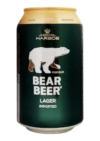 Bear Beer Can 5% 33Cl