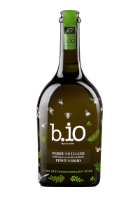 B.Io Bpuntoio Terre Siciliane Igp Pinot Grigio Bio 75Cl