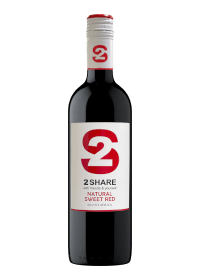 2 Share Sweet Red Wine 75Cl